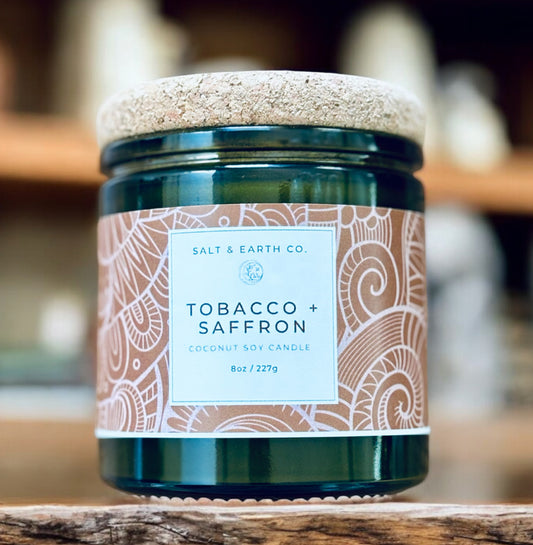 Tobacco & Saffron Candle