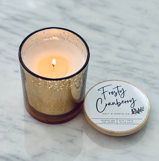 Frosty Cranberry Candle