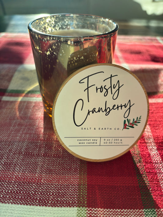 Frosty Cranberry Candle