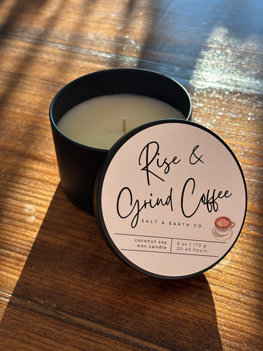 Rise & Grind Coffee Candle